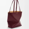 Medium Puzzle Fold Tote bag in glanzendes Kalfsleer Medium Puzzle Fold Tote bag in glanzendes Kalfsleer