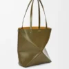 Medium Puzzle Fold Tote bag in glanzendes Kalfsleer Medium Puzzle Fold Tote bag in glanzendes Kalfsleer