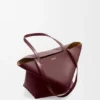 Medium Puzzle Fold Tote bag in glanzendes Kalfsleer Medium Puzzle Fold Tote bag in glanzendes Kalfsleer