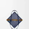 Medium Puzzle Fold Tote bag in glanzendes Kalfsleer Medium Puzzle Fold Tote bag in glanzendes Kalfsleer