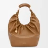 Medium Squeeze-tas van zacht nappa-lamsleer Medium Squeeze-tas van zacht nappa-lamsleer