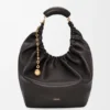 Medium Squeeze-tas van zacht nappa-lamsleer Medium Squeeze-tas van zacht nappa-lamsleer