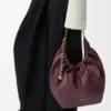 Medium Squeeze-tas van zacht nappa-lamsleer Medium Squeeze-tas van zacht nappa-lamsleer