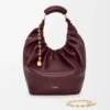 Medium Squeeze-tas van zacht nappa-lamsleer Medium Squeeze-tas van zacht nappa-lamsleer
