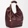Medium Squeeze-tas van zacht nappa-lamsleer Medium Squeeze-tas van zacht nappa-lamsleer