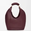 Medium Squeeze-tas van zacht nappa-lamsleer Medium Squeeze-tas van zacht nappa-lamsleer