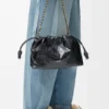 Middelgrote Flamenco Purse van hagvisleer