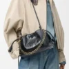 Middelgrote Flamenco Purse van hagvisleer