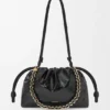 Middelgrote Flamenco Purse van hagvisleer