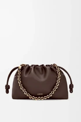 Middelgrote Flamenco Purse van zacht nappa-lamsleer