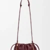 Middelgrote Flamenco Purse van zacht nappa-lamsleer