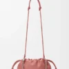 Middelgrote Flamenco Purse van zacht nappa-lamsleer