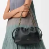 Middelgrote Flamenco Purse van zacht nappa-lamsleer