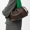 Middelgrote Flamenco Purse van zacht nappa-lamsleer
