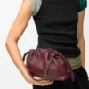 Middelgrote Flamenco Purse van zacht nappa-lamsleer