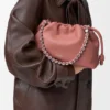 Middelgrote Flamenco Purse van zacht nappa-lamsleer