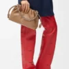 Middelgrote Flamenco Purse van zacht nappa-lamsleer