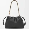 Middelgrote Flamenco Purse van zacht nappa-lamsleer