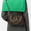 Middelgrote Flamenco Purse van zacht nappa-lamsleer