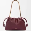 Middelgrote Flamenco Purse van zacht nappa-lamsleer