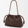 Middelgrote Flamenco Purse van zacht nappa-lamsleer
