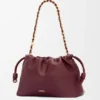 Middelgrote Flamenco Purse van zacht nappa-lamsleer