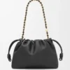 Middelgrote Flamenco Purse van zacht nappa-lamsleer