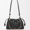 Middelgrote Flamenco Purse van zacht nappa-lamsleer