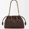 Middelgrote Flamenco Purse van zacht nappa-lamsleer