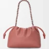 Middelgrote Flamenco Purse van zacht nappa-lamsleer