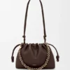 Middelgrote Flamenco Purse van zacht nappa-lamsleer