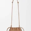 Middelgrote Flamenco Purse van zacht nappa-lamsleer