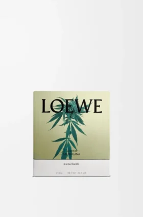Middelgrote kaars met Scent of Marihuana