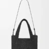 Middelgrote loewe Font Tote van raffia