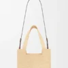 Middelgrote loewe Font Tote van raffia Middelgrote loewe Font Tote van raffia