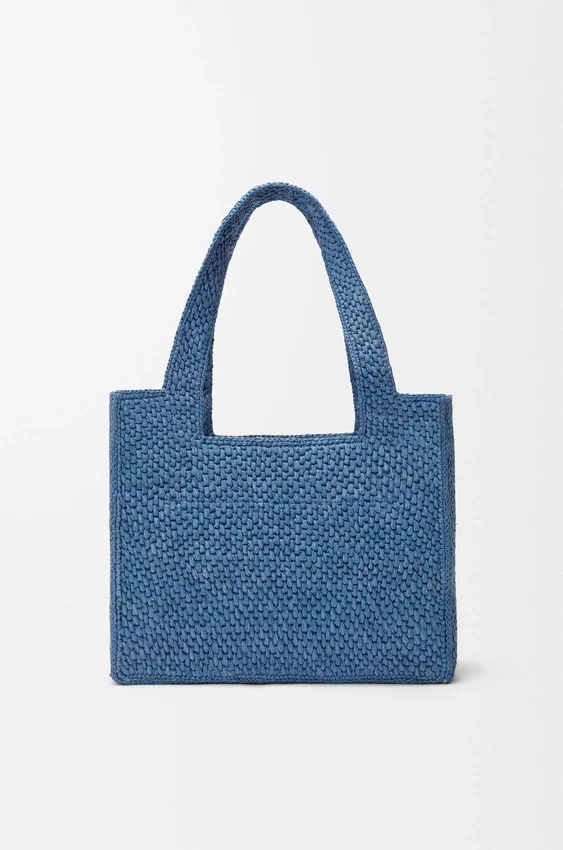 Middelgrote loewe Font Tote van raffia Middelgrote loewe Font Tote van raffia