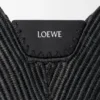 Middelgrote loewe Swing-tas van raffia en kalfsleer Middelgrote loewe Swing-tas van raffia en kalfsleer
