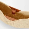 Middelgrote loewe Swing-tas van raffia en kalfsleer Middelgrote loewe Swing-tas van raffia en kalfsleer