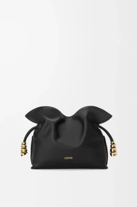 Mini Coil Flamenco-clutch van nappa-kalfsleer Mini Coil Flamenco-clutch van nappa-kalfsleer