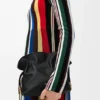 Mini Coil Flamenco-clutch van nappa-kalfsleer