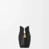 Mini Coil Flamenco-clutch van nappa-kalfsleer