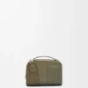 Mini-crossbody-cameratas van satijnkalfsleer Mini-crossbody-cameratas van satijnkalfsleer