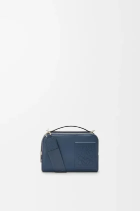 Mini-crossbody-cameratas van satijnkalfsleer