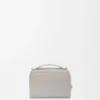 Mini-crossbody-cameratas van satijnkalfsleer Mini-crossbody-cameratas van satijnkalfsleer