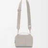 Mini-crossbody-cameratas van satijnkalfsleer Mini-crossbody-cameratas van satijnkalfsleer