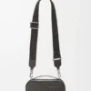 Mini-crossbody-cameratas van satijnkalfsleer Mini-crossbody-cameratas van satijnkalfsleer