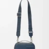 Mini-crossbody-cameratas van satijnkalfsleer Mini-crossbody-cameratas van satijnkalfsleer