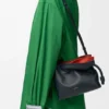 Mini Flamenco-clutch met gelaagde structuur van nappa-kalfsleer Mini Flamenco-clutch met gelaagde structuur van nappa-kalfsleer