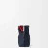 Mini Flamenco-clutch met gelaagde structuur van nappa-kalfsleer Mini Flamenco-clutch met gelaagde structuur van nappa-kalfsleer