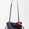 Mini Flamenco-clutch met gelaagde structuur van nappa-kalfsleer Mini Flamenco-clutch met gelaagde structuur van nappa-kalfsleer